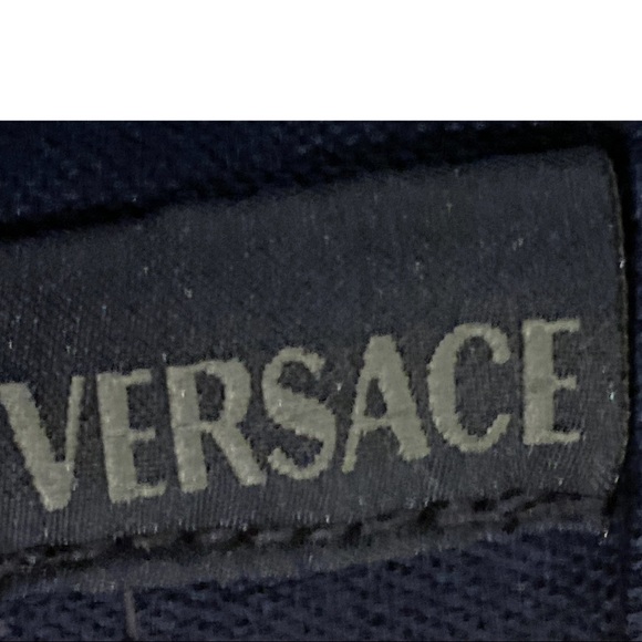 EUC Versace Vintage Dark Blue Straight Jeans - Picture 6 of 7